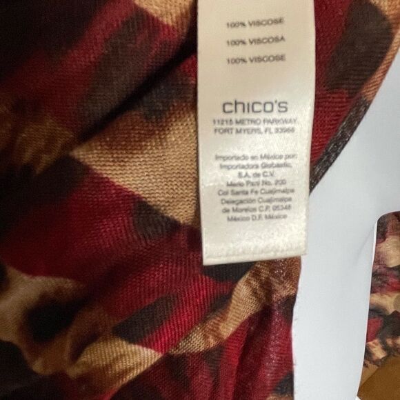 Chico’s Scarf - Animal Print - Picture 3 of 4